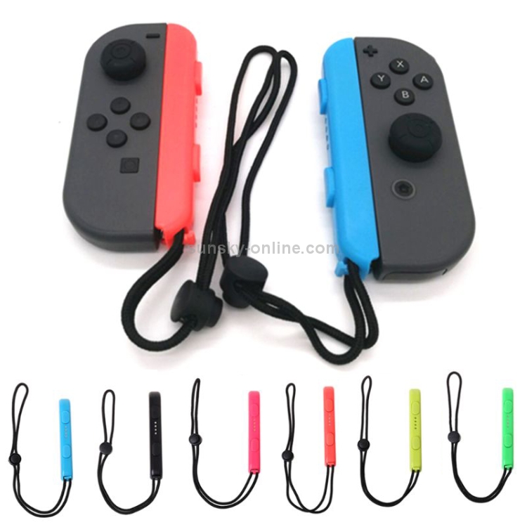 1-Pair-Wrist-Rope-Lanyard-Games-Accessories-for-Nintendo-Switch-Joy-ConBlack-NT0090B
