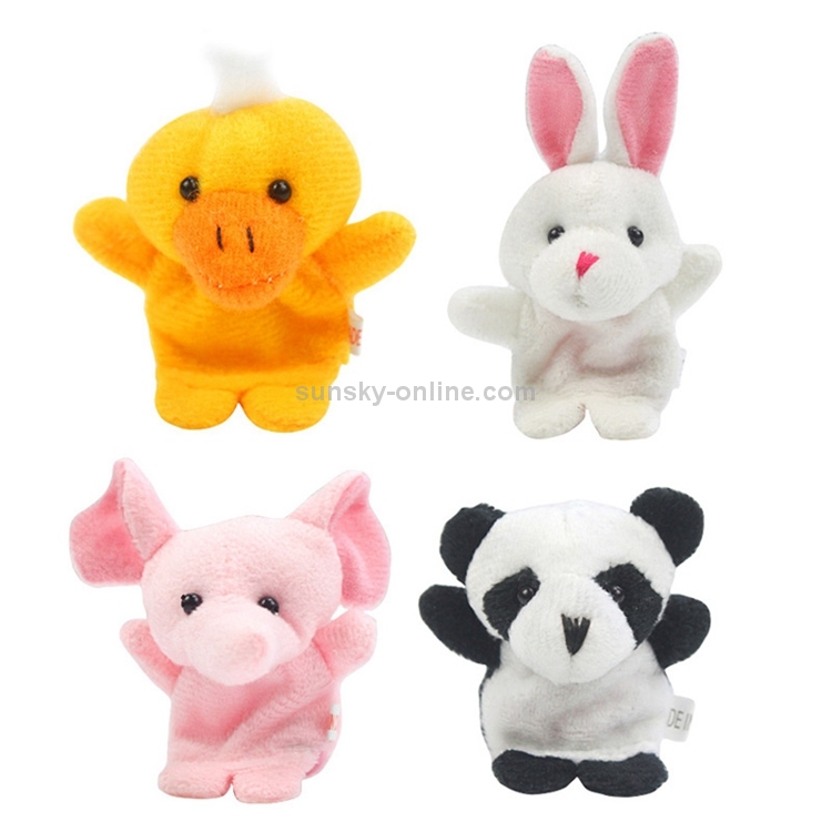 10-PCS-Story-Telling-Kids-Puppets-Cute-Zoo-Farm-Animal-Cartoon-Finger-Plush-Toy-Hand-Dolls-Random-Color-Delivery-HC1189