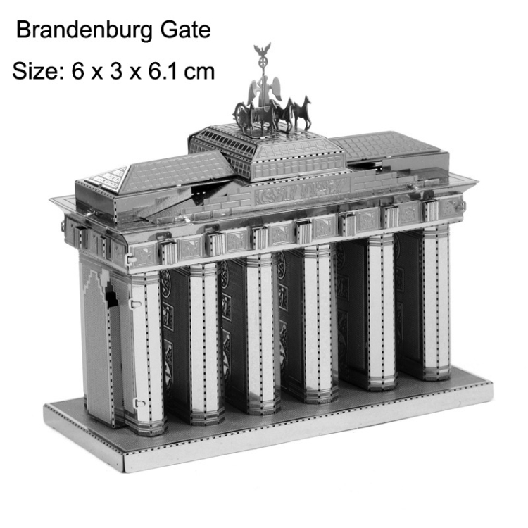 3-PCS-3D-Metal-Assembly-Model-World-Building-DIY-Puzzle-Toy-StyleBrandenburg-Gate-TBD0426996231
