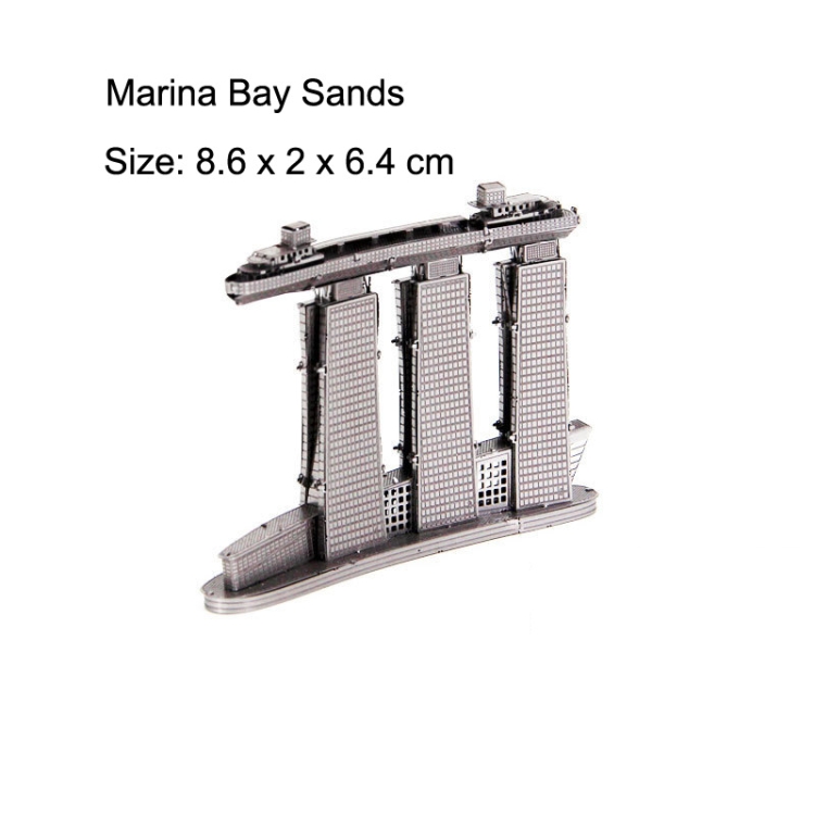 3-PCS-3D-Metal-Assembly-Model-World-Building-DIY-Puzzle-Toy-StyleGolden-Sands-Hotel-TBD0426996252