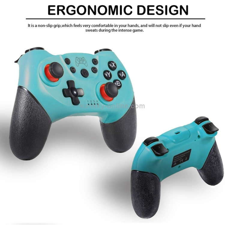 6-axis-Bluetooth-Joypad-Gamepad-Game-Controller-for-Switch-Pro-Green-NT9001G