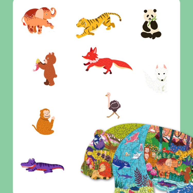 Children-Intelligence-Early-Education-Toy-Animal-PuzzlePanda-TBD0551373401E