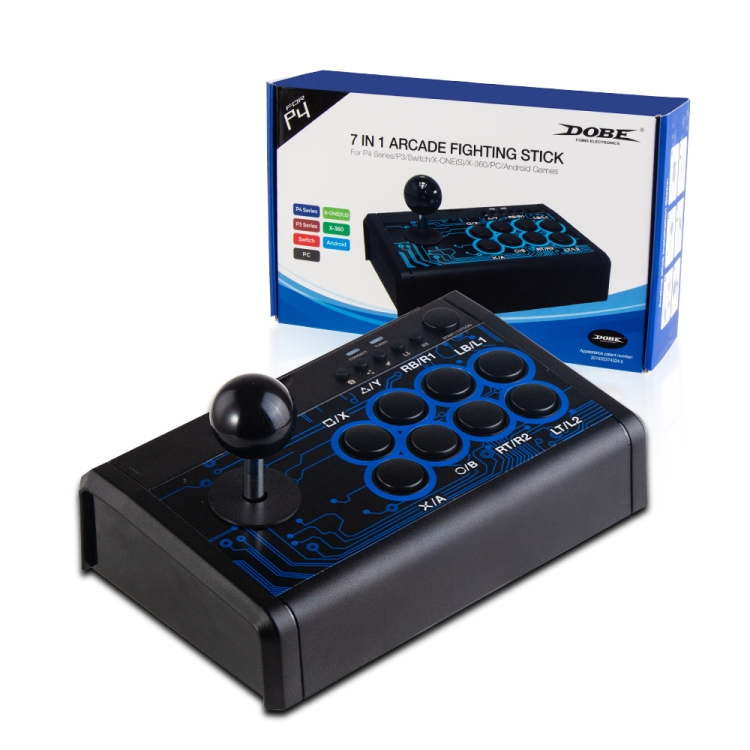 DOBE-Arcade-Fighting-Stick-Joystick-For-PS4PS3XboxONE-SX-Xbox360SwitchPCAndroid-SYA007988