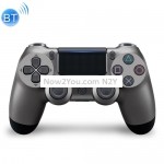 For PS4 Wireless Bluetooth Game Controller Gamepad with Light, US Version(Grey)