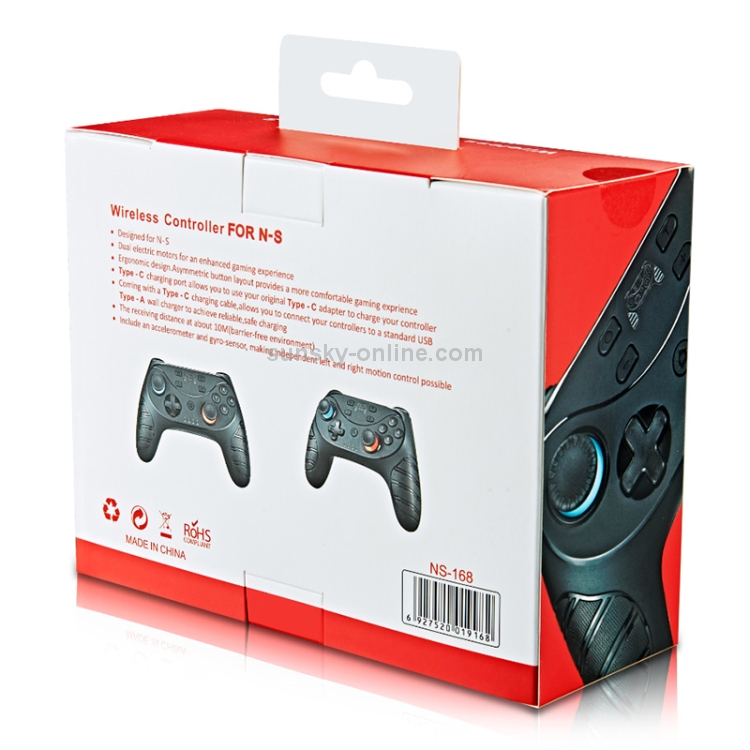 For-Switch-Pro-Wireless-Bluetooth-GamePad-Game-Handle-Controller-Black-NT0233B