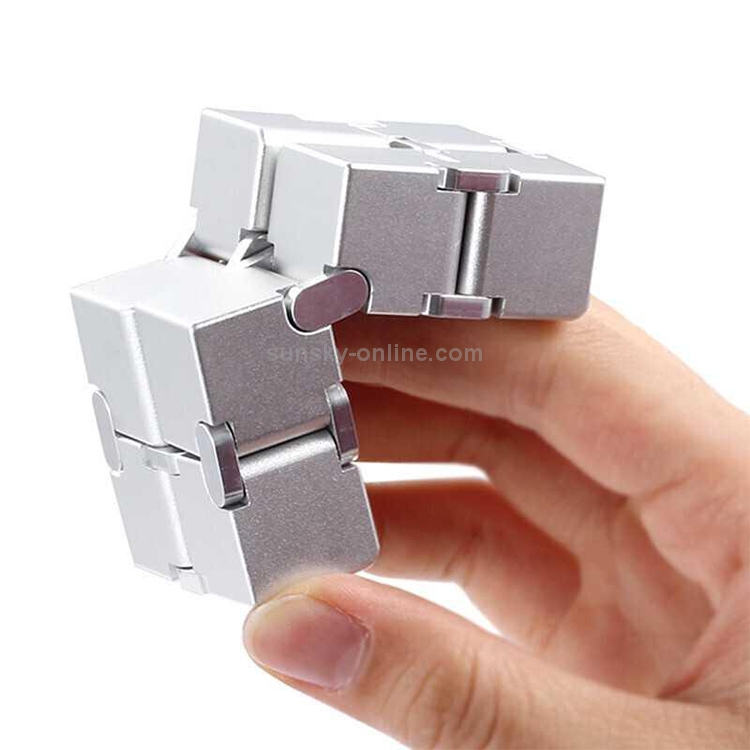Infinite-Cube-Alloy-Aluminum-Decompression-Toy-Fingertip-CubeRed-TBD0463249501D