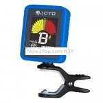 JOYO JT-301 Clip-on Electric Digital Tuner Universal Portable with Silica Gel Cover for Guitar Chromatic Bass Ukulele Violin (Blue)