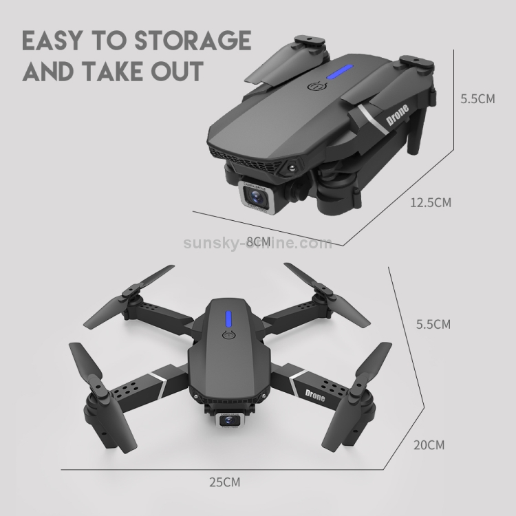 LS-E525-Pro-4K-Single-HD-Camera-Three-sided-Obstacle-Avoidance-High-definition-Aerial-Drone-Mini-Foldable-RC-Quadcopter-Drone-Remote-Control-AircraftBlack-CHT1029B