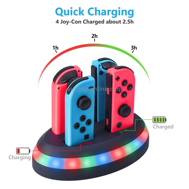 MB-BK002-Game-Controller-Charger-Charging-Dock-4-port-Light-emitting-Charger-for-Nintendo-Switch-Joy-Con-NT0215