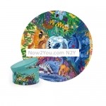 MiDeer Children Educational Early Education Paper Picture Puzzle Toy 150 PCS / Set(World Animals)
