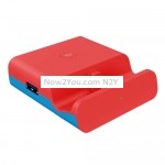 NS06 Video Converter HDMI Transfer TV Base Portable Type-C Charging Base For Switch(Red)