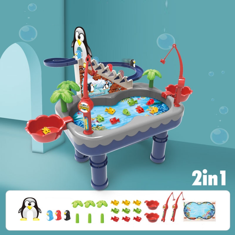 Penguin-Stair-Climbing-Children-Electric-Magnetic-Fishing-Toy-Multifunctional-Game-SetBlue-TBD0556775001B