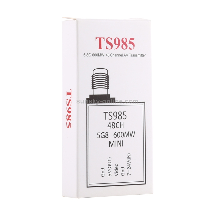 TS985-58G-600mW-5V-48CH-Mini-Wireless-AV-Transmitter-for-FPV-CHT2856