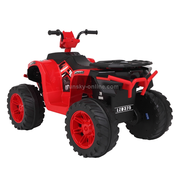 US-Warehouse-12V-Kids-Children-Double-Drive-Ride-On-Car-Electric-Car-ATV-Quad-Toy-Red-KEV3017RUS