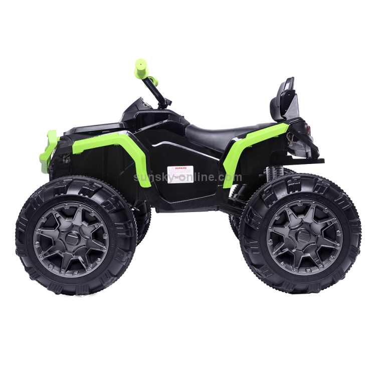 US-Warehouse-Kids-Children-Double-Drive-Ride-On-Car-Electric-Car-ATV-Quad-Toy-Upgraded-Version-Black-Green-KEV3010BGUS
