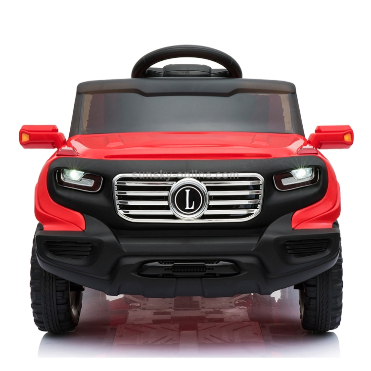 US-Warehouse-Kids-Children-Remote-Control-Single-Drive-Ride-On-Car-Electric-Car-Toy-Ordinary-Music-Version-Red-KEV3014RUS
