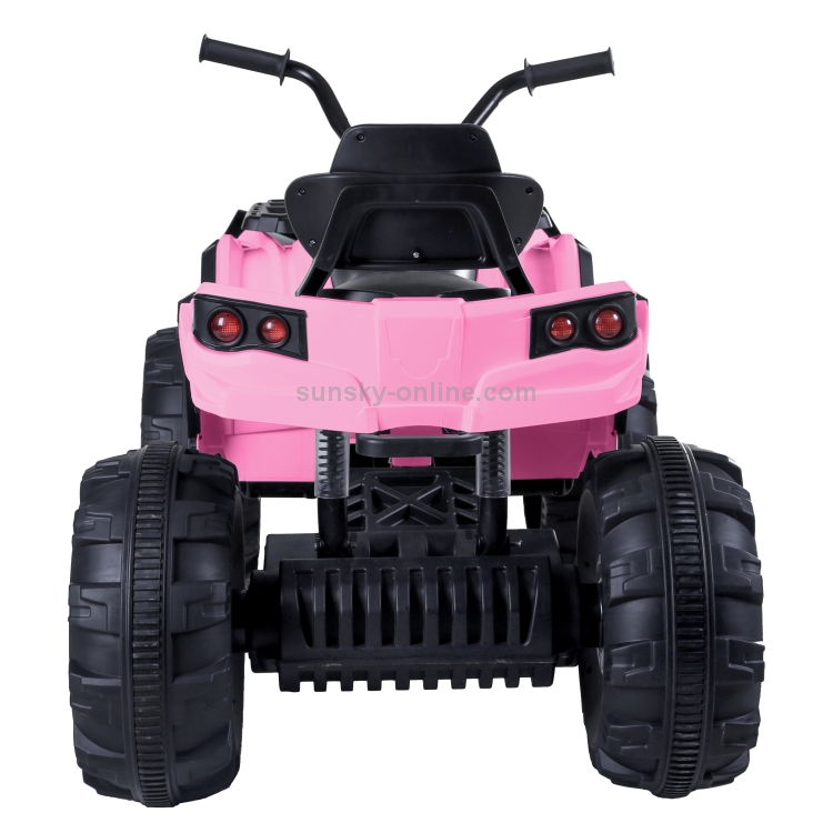 US-Warehouse-LEADZM-LZ-906-45Wx2-12V-7AHx1-ATV-Double-Drive-Children-Car-Ride-On-Car-without-Remote-Control-Pink-KEV2710FUS