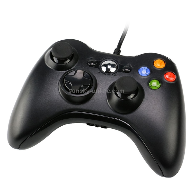 USB-20-Wired-Controller-Gamepad-for-XBOX360-Plug-and-Play-Cable-Length-25mBlack-S-PGP-0124
