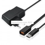 USB AC Adapter Power Supply Cord for Xbox 360 Kinect, EU Plug