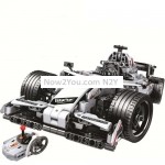 WEILE 7115 Remote Control Racing Building Block Assembly Car Model