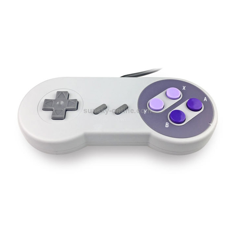 Wired-Game-Controller-Classic-Game-Handle-for-Nintendo-SNES-Purple-NT0221P