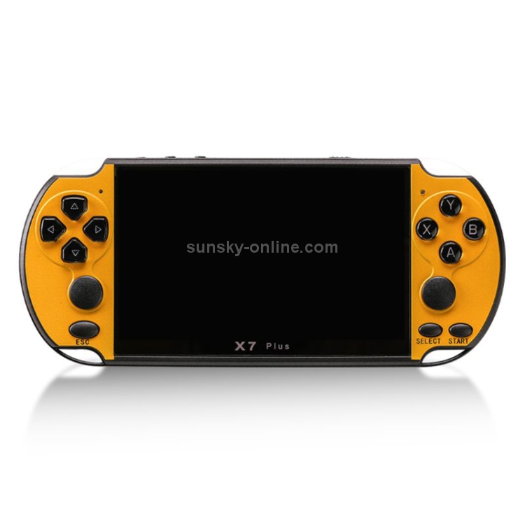 X7-Plus-Retro-Classic-Games-Handheld-Game-Console-with-51-inch-HD-Screen-8G-Memory-Support-MP4-ebook-Photograph-Function-Yellow-CHT1731Y