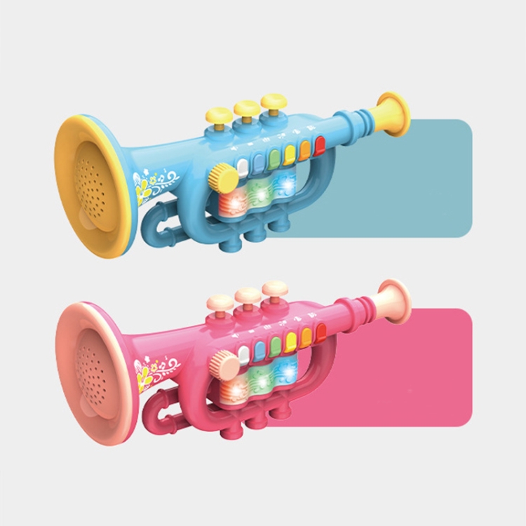 Children-Early-Education-Puzzle-Playing-Simulation-Musical-Instrument-Style-6806-Trumpet-Blue-TBD0539262102