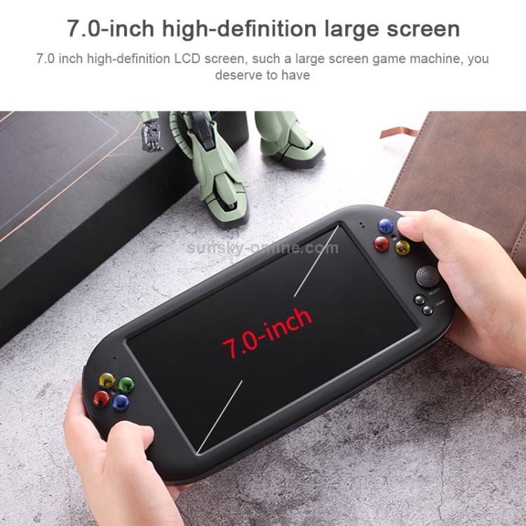 Powkiddy-X16-Retro-Classic-Games-Handheld-Game-Console-with-7-inch-HD-Screen-8G-Memory-Support-MP4-ebook-Photograph-FunctionBlack-CHT1042B